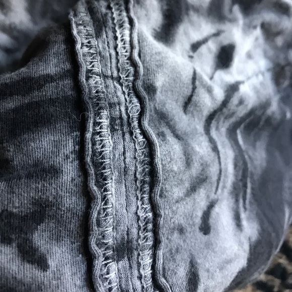 Salvaged Black Grey Zip Pocket - Picture 5 of 5
